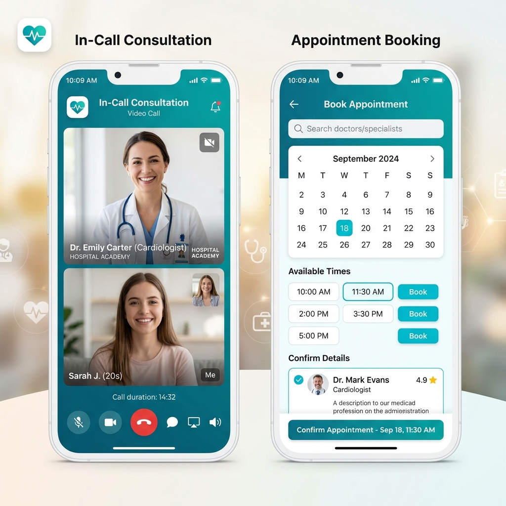 HealthTrack Pro App