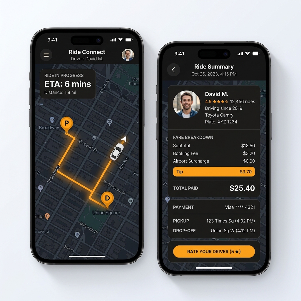 Ride Connect App